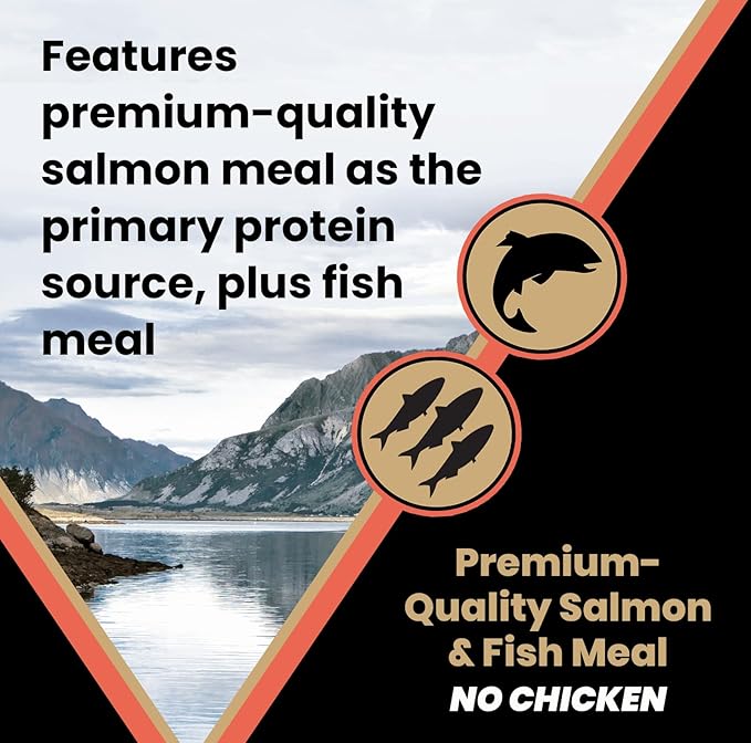 VICTOR Super Premium Dog Food — Sensitive Skin and Stomach — Salmon Meal & Brown Rice Recipe Dry Kibble — Gluten Free, No Chicken, Ideal for Dogs with Allergies — Adult and Puppy Food, 30 lb