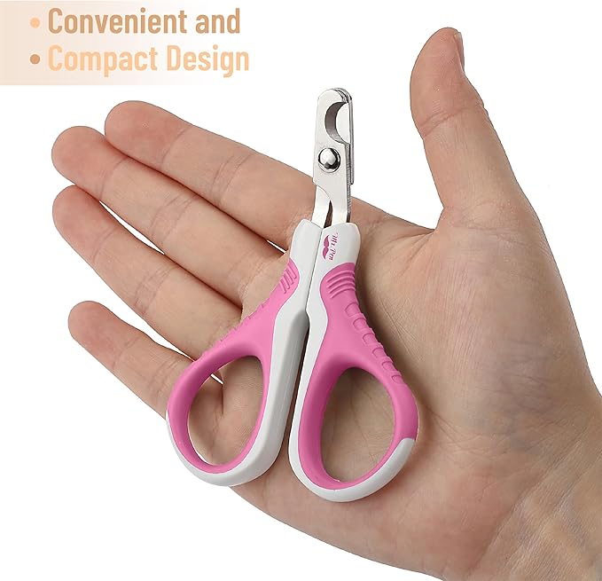 Mr. Pen Cat Nail Trimmer - Pink, Cat & Dog Nail Clippers, Kitten & Small Dog Claw Trimmer