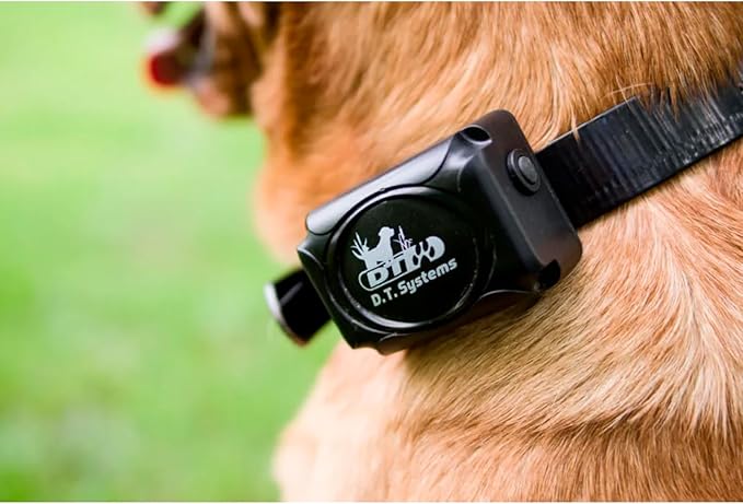 DT SYSTEMS H2O1820 Plus E-Collar, Waterproof Rechargeable Expandable Remote Dog Trainer, 16 Stimulation Levels, Vibration Assist, Black