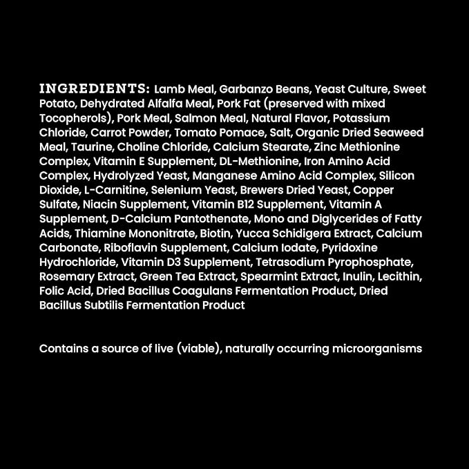 VICTOR Super Premium Dog Food— Sensitive Skin and Stomach— Grain Free Lamb Meal and Sweet Potato Recipe Dry Kibble— Gluten Free, No Chicken, Ideal for Dogs with Allergies — Adult and Puppy Food, 30 lb