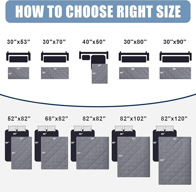 Smiry Waterproof Dog Blanket, Reversible Dog Bed Cover Pet Blanket, Soft Pet Couch Covers for Sofa Washable, Bed Couch Sofa Furniture Protector for Puppy Cat Kids (30"x90", Grey/Light Grey)