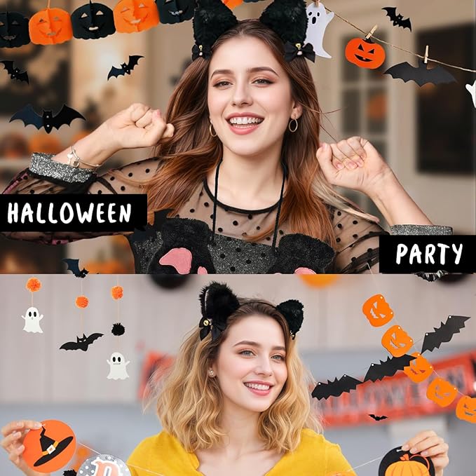 ONEPEACE Halloween Animal Costume Accessory Set for Halloween Party, Birthday, Christmas, Cosplay Animal Fancy Dress up