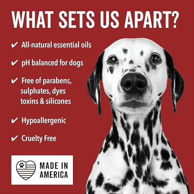 Pride and Groom DogDays Nourishing Dog Conditioner | Tearless, Hypoallergenic Formula for Allergies, Itching & Dry Skin | Natural Detangler for Dogs | Extends Life of Dog Groom | 16 oz