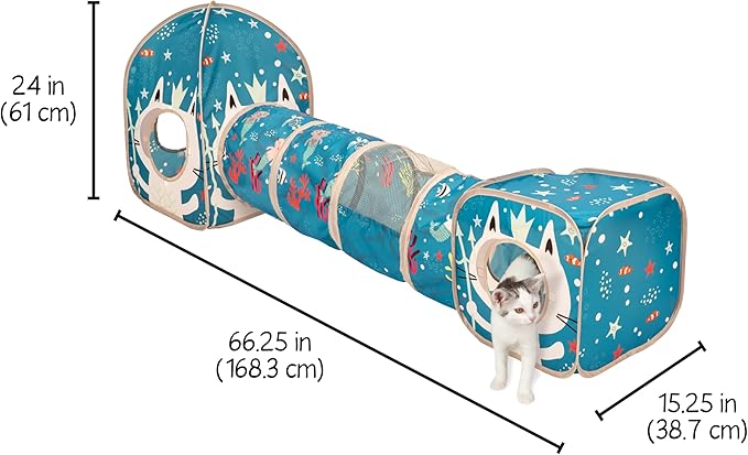 Kitty City Ocean Cat Play Furniture, Play Combo
