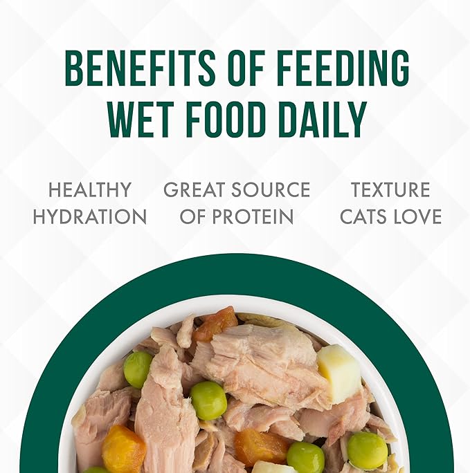 Weruva TruLuxe Cat Food, Mediterranean Harvest with Tuna Whole Meat & Veggies in Gravy, 6oz (Pack of 24)