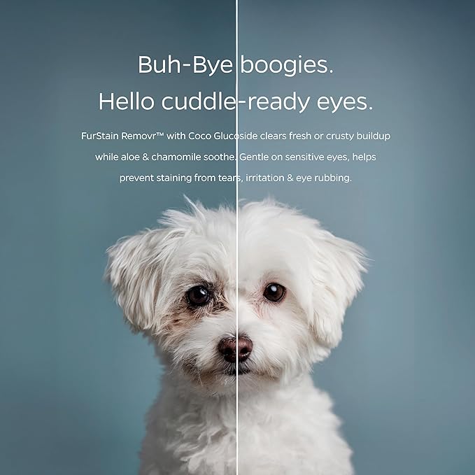 Eye Pet WiPees™ – 100 Gentle, All Natural Lick-Safe Eye Wipes for Dogs & Cats That Help Remove Tear Stains, Crust, Eye Boogers, & Irritants for Clean, Cuddly Comfortable Eyes