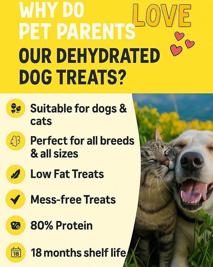 Ruff Town Dog Treats – Human Grade Chicken Breast | Training Treats for Dogs | High Protein, Single Ingredient | Grain-Free, Hypoallergenic & Dehydrated | Suits All Breeds, Made in USA (4 oz)