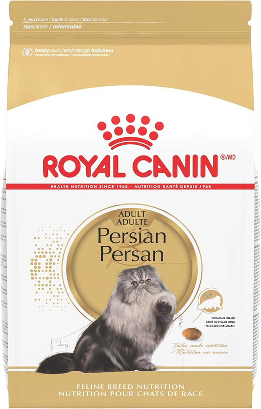 Royal Canin Feline Breed Nutrition Persian Adult Dry Cat Food, 7 lb Bag