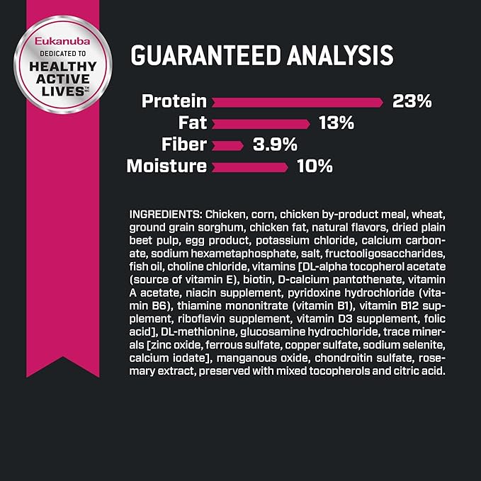 Eukanuba Adult Large Breed Dry Dog Food, 16 lb