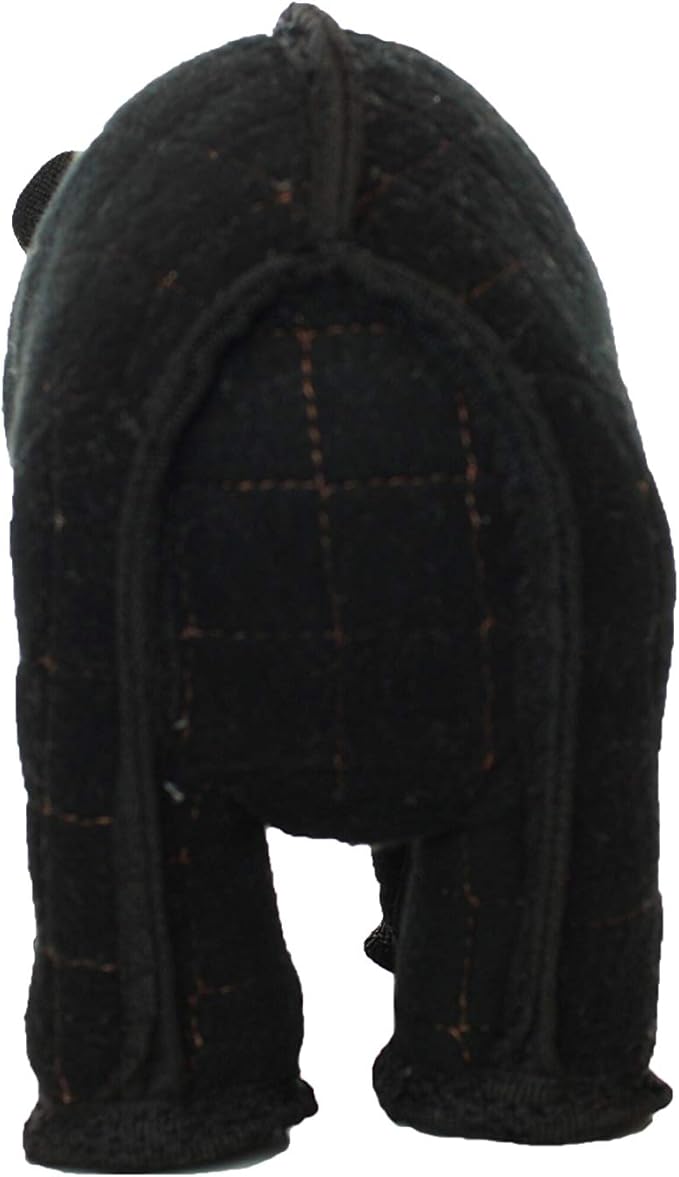 TUFFY - World's Tuffest Soft Dog Toy - Zoo Bear - Squeakers - Multiple Layers. Made Durable, Strong & Tough. Interactive Play (Tug, Toss & Fetch). Machine Washable & Floats. (Regular 2 Pack)