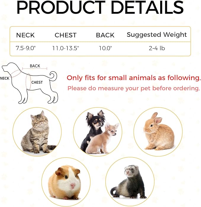 NACOCO Halloween Small Puppy Costume - Pet Dinosaur Cosplay Rabbit Outfit Kitten Animal Bunny Puppy Small Dog Cat Cute Clothes for 4Ib Rabbit Clothes (Green, S)