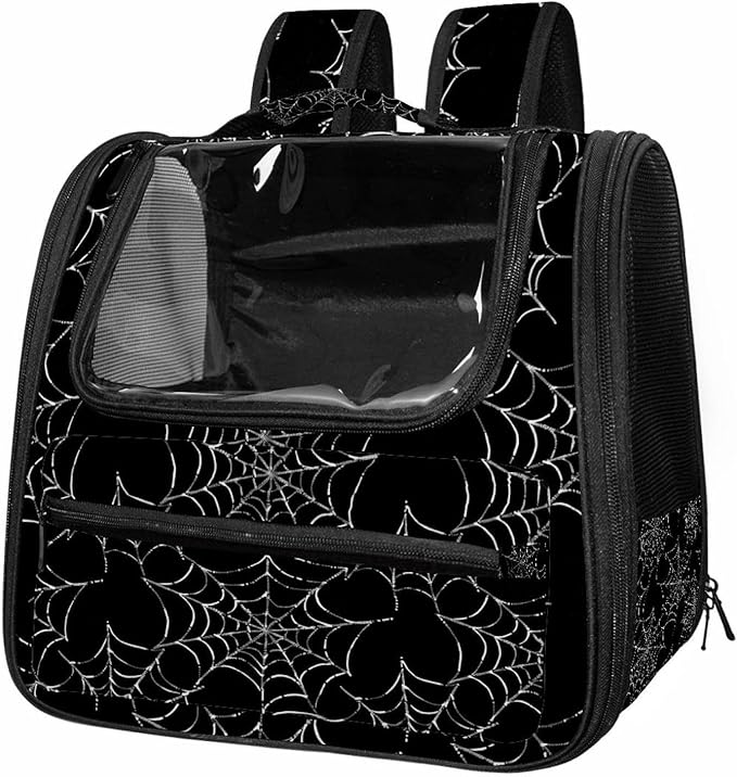 Spider Web 3 (2) Traveler Backpack Pet Carriers for Cats and Dogs