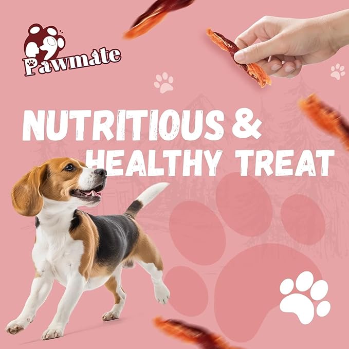 Dog Jerky Treats, Triple Flavor Chicken Duck Wrapped Cod Twisted Sticks 5'', Rawhide Free Grain Free Dog Training Snacks Chews for Small Medium Large Dogs, 10.6oz