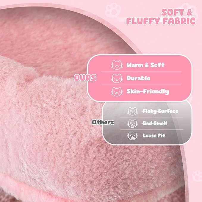 Magshion Cat Tree 77" Cats Tower for Indoor Cats, Multi-Level Cat Condo with Scratching Post, Top Perch, Sisal Board and Dangling Ball, Cat Stand Jumping Platform Kittens Pet Play House (Pink)