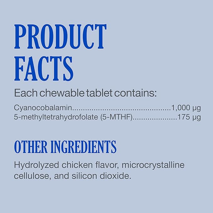 Nutramax Laboratories Cobalequin B12 Supplement for Medium to Large Dogs, 45 Chewable Tablets, Hydrolyzed Chicken, 2.08 ounces
