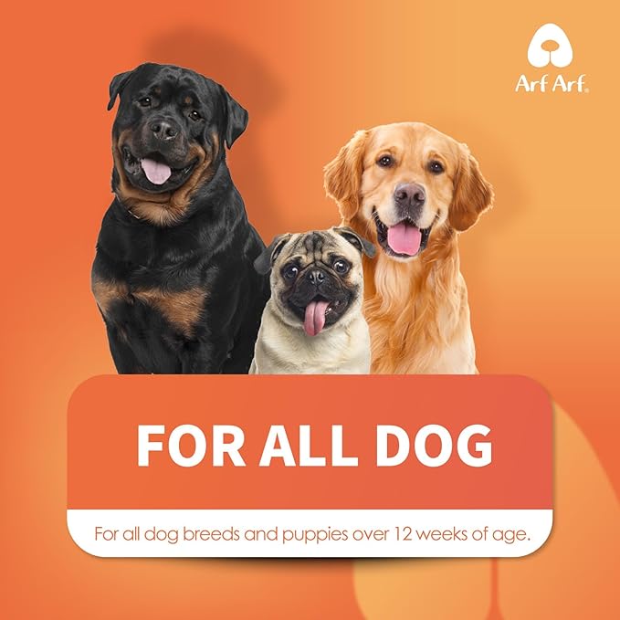 Arf Arf Silky Dog Shampoo for Dry, Itchy, Sensitive Skin - Soothing Oatmeal & Honey Formula for a Salon-Quality Smooth Coat - Gentle Puppy & Dog Wash for All Breeds - Fresh Scent, 16oz