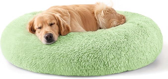Dog Beds Large Sized Dog and Cats, 32in Pet Beds for Large Pet, Washable Indestructible Extra Large Dog Bed (Green)