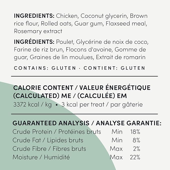 Crumps' Naturals Semi Moist Chicken Mini Trainers 4.2oz /120g
