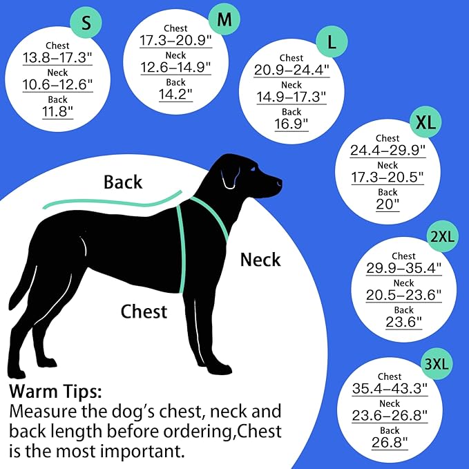 MIGOHI Warm Dog Winter Coat - Winter Dog Jacket, Reflective Windproof Fleece Vest with Leash Hole and Furry Collar