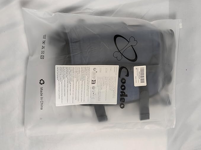 Coodeo Dog Lift Harness, Support & Recovery Sling, Pet Rehabilitation Lifts Vest Adjustable Breathable Straps for Old, Disabled, Joint Injuries, Arthritis, Paralysis Dogs Walk (Blue,M)