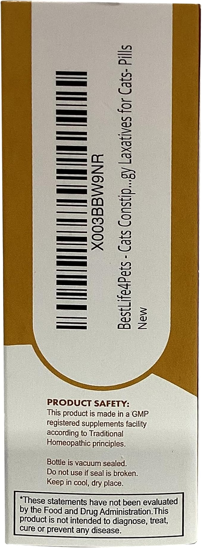 Cat Laxative Constipation Relief for Cats, Natural Stool Softener Support, Odorless Pills for Cat Constipation Relief, Promotes Regular Bowel Movement & Digestive Comfort, Easy Dosing (400 Pills)