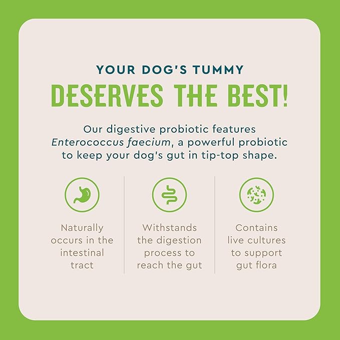 VetIQ Probiotic Powder for Dogs, Compare to Fortiflora Probiotic Powder*, Treats Diarrhea, Digestive Issues, and Food Sensitivity, Chicken Flavored Single Serve Packets, 30 Count