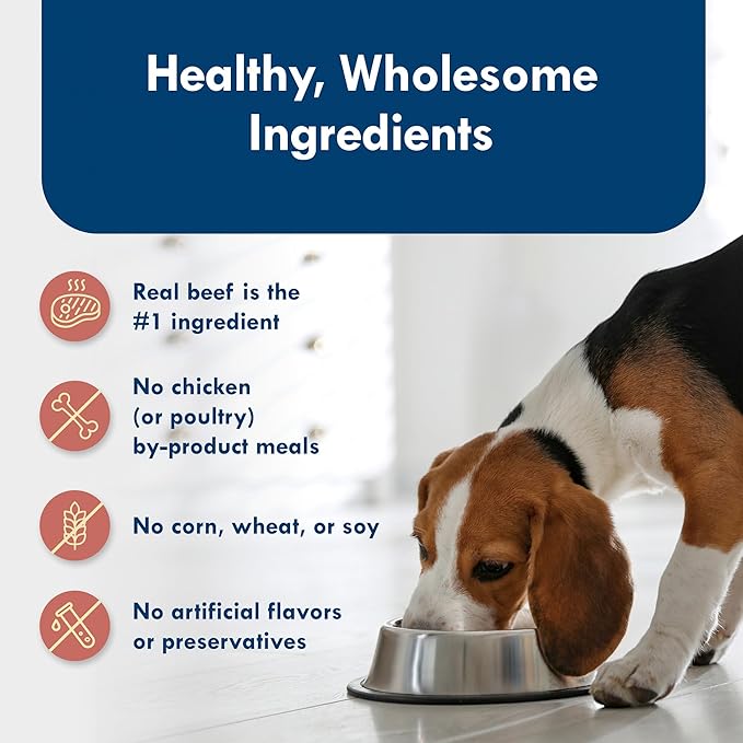 Blue Buffalo Delights Small Breed Natural Wet Dog Food, Prime Rib Flavor in Gravy, 3.5-oz Cups, 12 Count