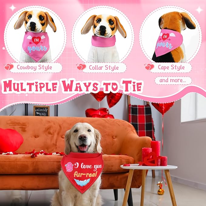 100 Pcs Dog Bandana Bulk with Sayings Pet Triangle Scarf Bibs Washable Puppy Kerchief Adjustable Grooming Supplies for Small Medium Large Dog Cat Mother's Day Wedding Accessories