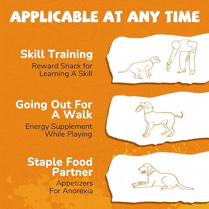 Dog Treats Chicken Jerky Wrapped Sweet Potato, Natural Ingredients w/Taurine, Grain Free Dog Treats, 12.5 oz