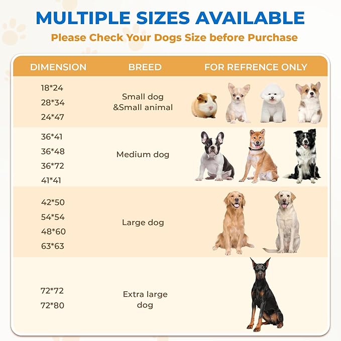 Fostanfly Non-Slip Washable Pee Pads for Dogs, 2 Pack 24"x47" Guinea Pig Cage Liner Ultra-Absorbent and Leak-Proof for Small Animal Guinea Pigs Rabbit Bunny Hamster