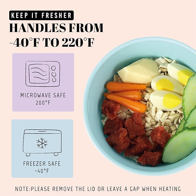 AVERYDAY 30 Oz Travel Dog Bowls with Lids, 2-in-1 Portable Pet Bowls for Food and Water, Leakproof Travel Dog Food & Water Bowl for Outdoor, Camping, Travel Dog Feeding Bowl, Daycare Pet Bowls