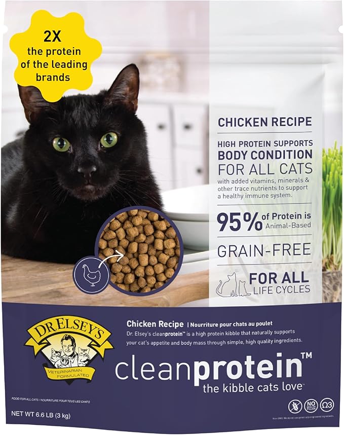 Dr. Elsey's cleanprotein Chicken Cat Kibble 2 lb. Bag