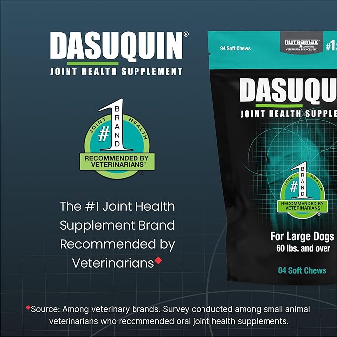 Dasuquin Soft Chews for Dogs 60 lbs and over, 84 Chews