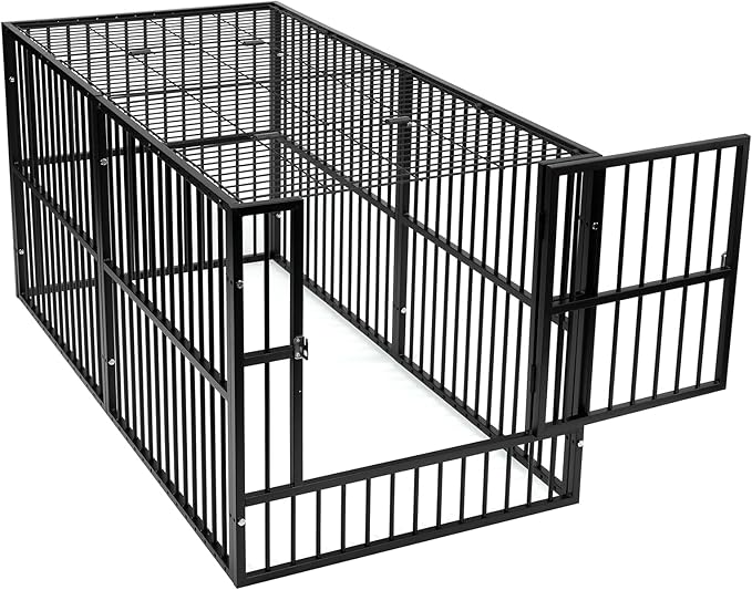 Heavy Duty Dog Fence Roof for 32" High Exercise Pens, Easy Assembly, Compatible (Roof Only)