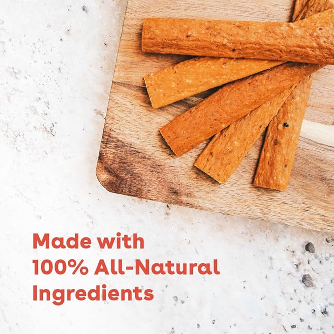 Pupford Chicken Jerky for Dogs & Puppies, All-Natural, Healthy Dog Treats, No Fillers, Made in USA (16 oz)