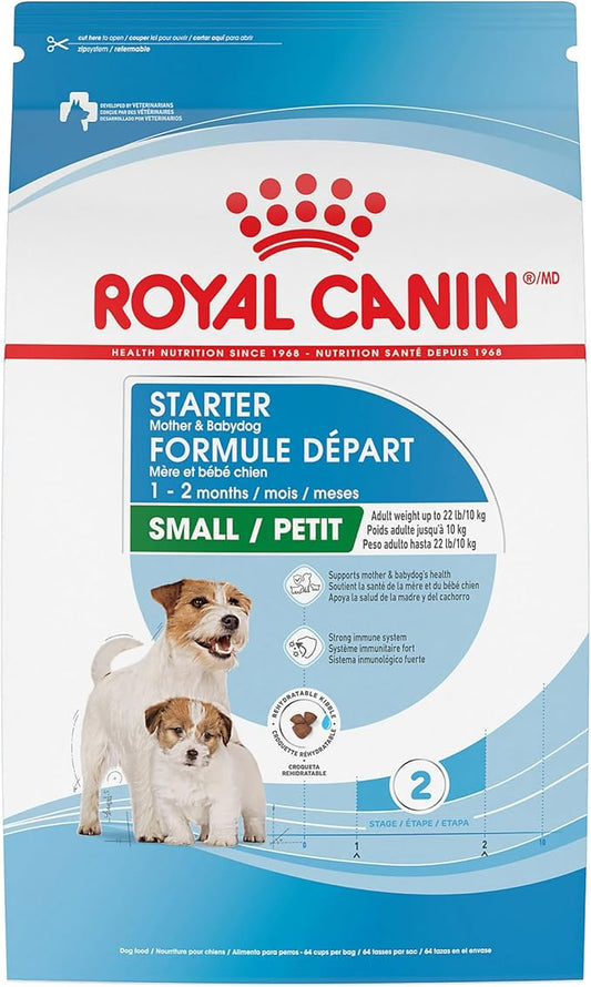Royal Canin Size Health Nutrition Small Starter Mother & Babydog Dry Dog Food, 2.5 lb Bag