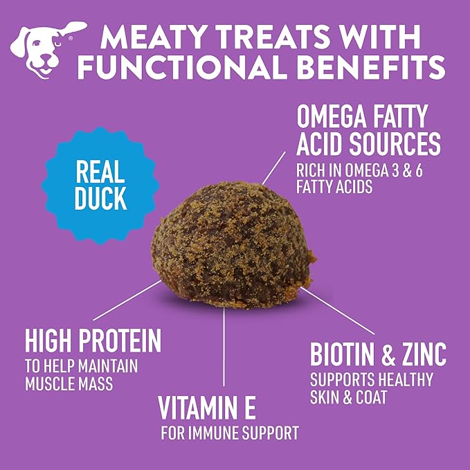 Dogswell Skin & Coat Duck Recipe Meatballs - 14 oz.