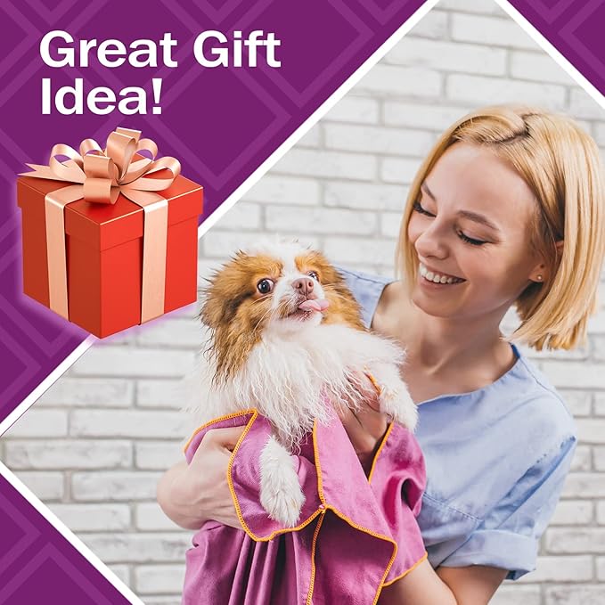 8.0" Professional Dog Grooming Scissors Set, 4pcs Set with Matte Deluxe 440C Stainless Steel