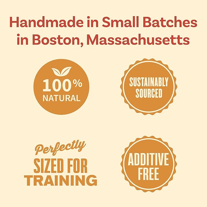 Polkadog Crunchy Training Bits Variety 3-Pack – Includes Chicken Littles, Lucky Duck, Salmon Says – All Natural Training Treats, Handcrafted in USA. Great for Dogs with Allergies – 7oz (Pack of 3)