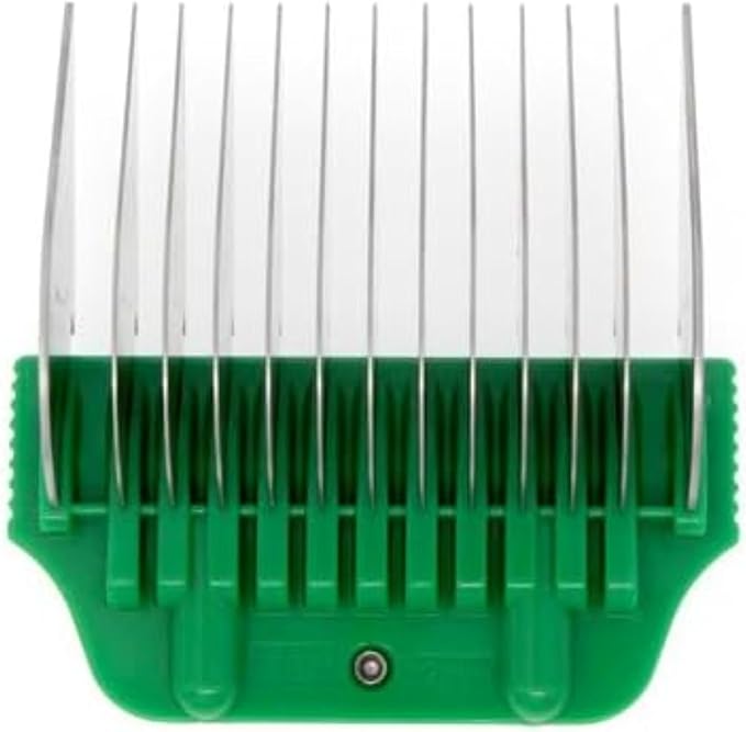 22mm 7/8" Cut Wide Clipper Guard Attachment for A5 Type Blade | Stainless Steel Blade for Professional Groomers and Stylist | Snap-On/Off Design