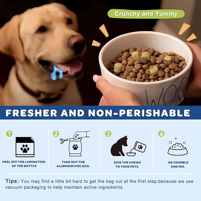 NATURE TARGET Omega 3 Fish Oil for Dogs, Salmon Oil for Dogs Skin and Coat with EPA & DHA Fatty Acids, Dog Itchy Skin Relief & Hot Spot Treatment, Reduce Shedding, Support Hip & Joint Health - 180 ct