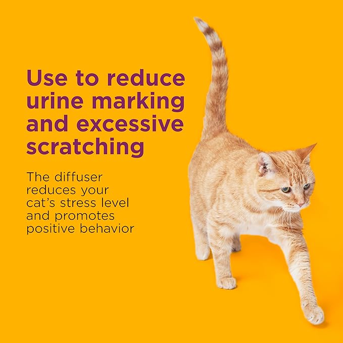 Comfort Zone 2 Pack MultiCat Diffuser Refills; Cat Calming Pheromones Help Anxiety; 30-day refills