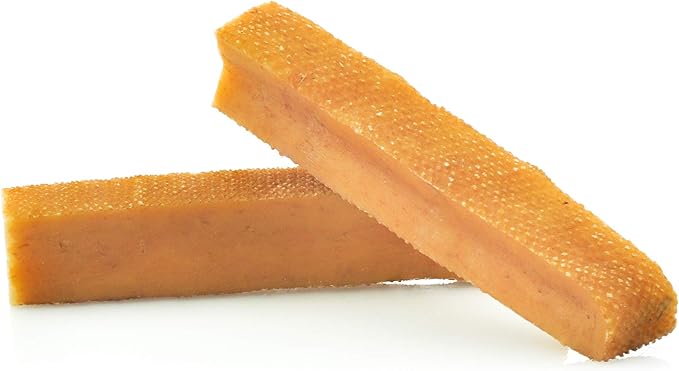 Barkworthies Medium Himalayan Yak Cheese - 4 Count (Pack of 1) - All-Natural, Durable, Long-Lasting, Gourmet Dental Treat