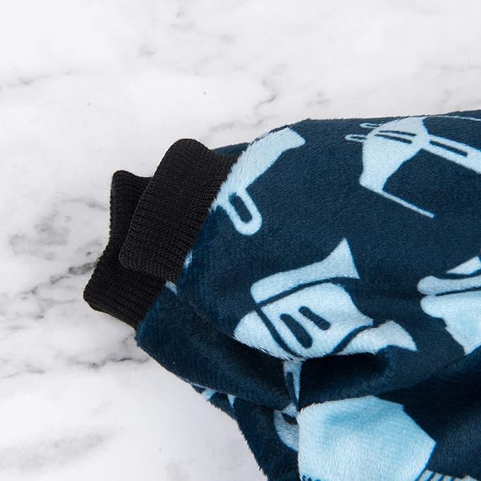 CuteBone Small Dogs Outfit Soft Puppy Onesies Pjs Dog Pajamas Pet Coat Cat Apparel Comfy Doggie Jumpsuit Bodysuit for All Seasons P47M