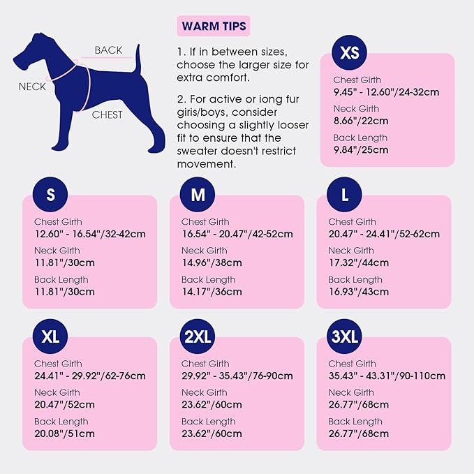 FUAMEY Dog Fleece Jacket Winter Pink L, Cozy Coat Large Dogs Quick Fit for Cold Days, Pee Friendly Cut, Move Freely,(L-Pink)