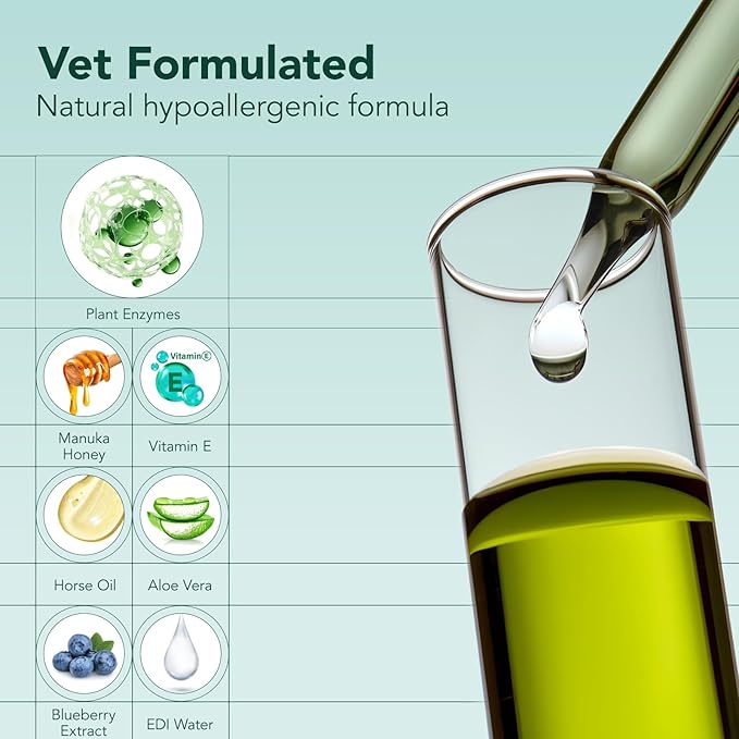 Dog Eye Wipes, Gentle Eye Wipes for Dogs & Cats, Pet Eye Cleaner Wash Removes Discharge, Crust, Debris, and Gunk (100, Unscent)