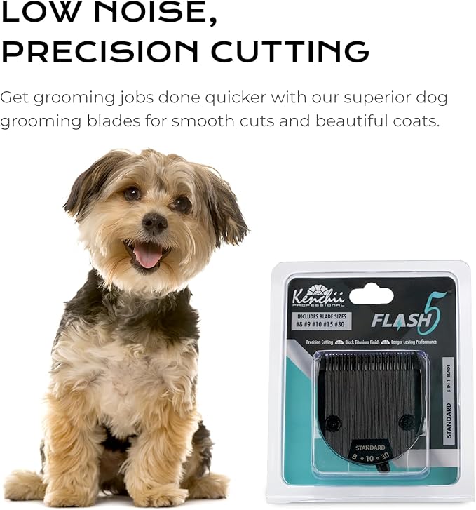 Kenchii Flash 5 Clipper Blade (Standard) Only Compatible with Limited Edition Flash 5 Clipper