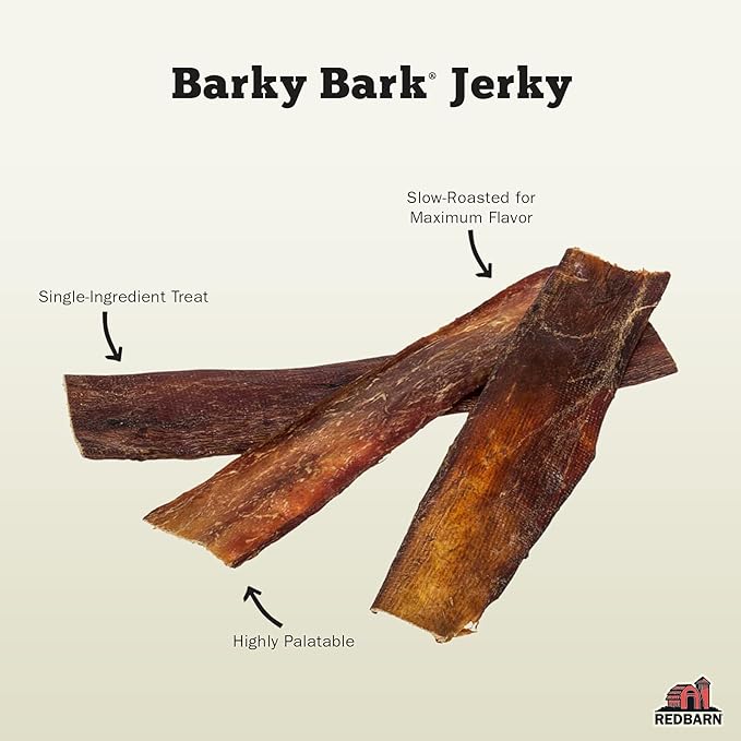 Redbarn Pet Products Naturals Barky Bark Beef Dog Treats 50 Bones