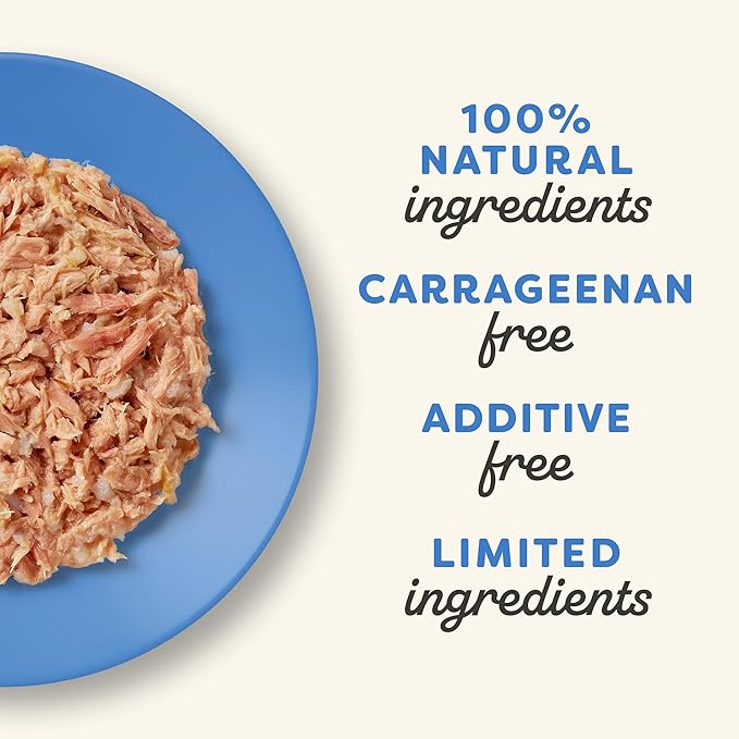 Applaws Natural Wet Canned Cat Food, Made with Limited and Natural Ingreidents, High Protein with No Artificial Additives or Fillers, Fish Selection in Broth (36 x 2.47oz Cans)