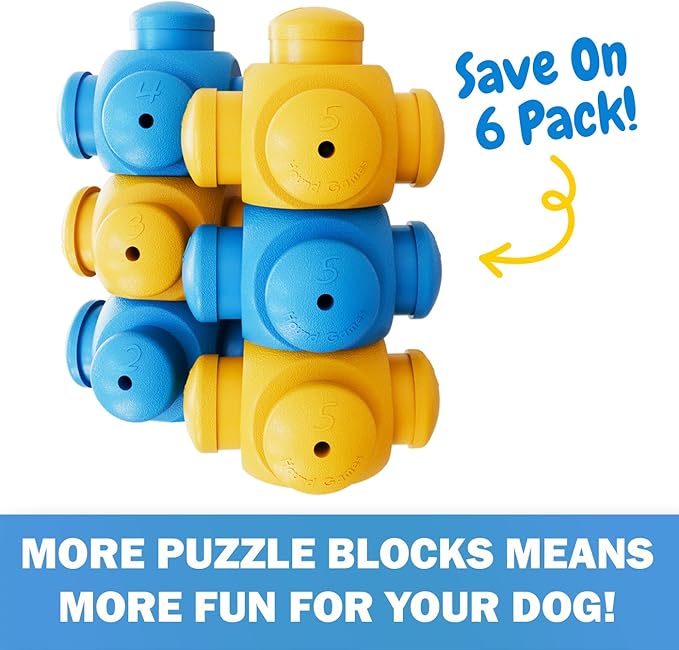 Dog Puzzle Toys for Smart Dogs, Boredom Busters, Mentally Stimulating, Hard Puzzle, Toys to Keep Them Busy, Cognitive Dog Games, Puppy Puzzle Toys